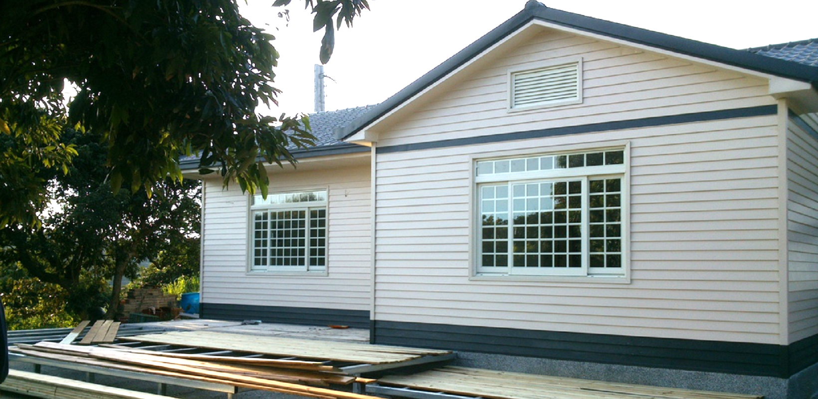 台中南屯鐵皮屋專業施工案例