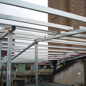 台中南屯鐵皮屋修繕實績