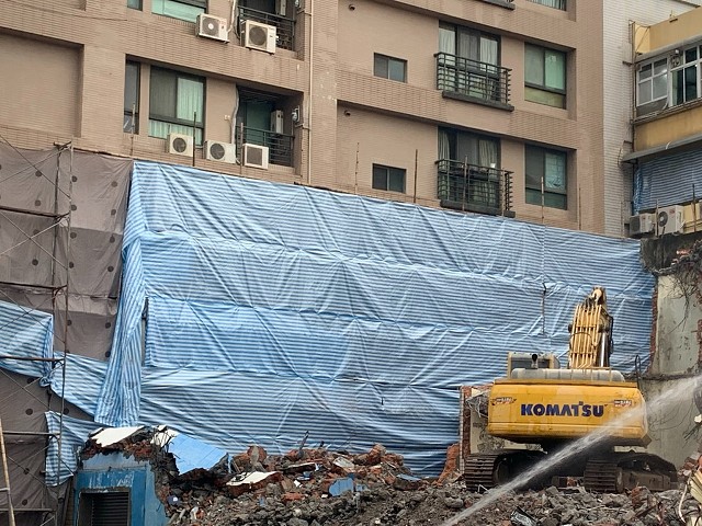 新北地區大型建築CNS4750鷹架施工
